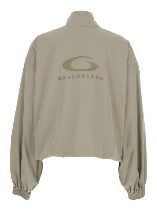 26SS 발렌시아가 폴디드 트랙수트 재킷 857681TRO319577 Grey - BALENCIAGA