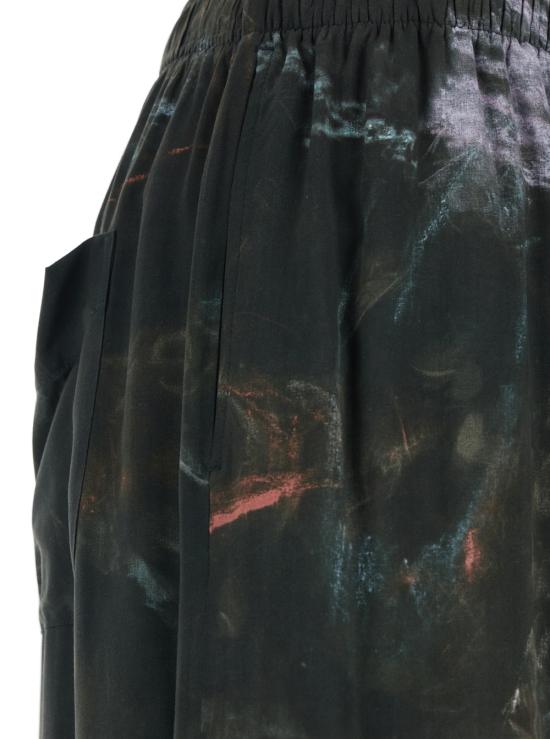 26SS 발렌시아가 스트레이트 팬츠 850716TTL781055 Black - BALENCIAGA