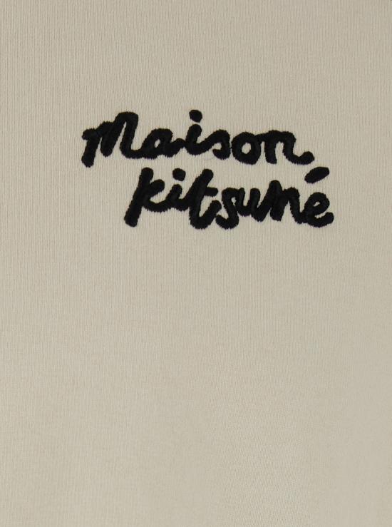 26SS 메종키츠네 핸드라이팅 컴포트 티셔츠 MM00126KJ70250304 Beige - MAISON KITSUNE