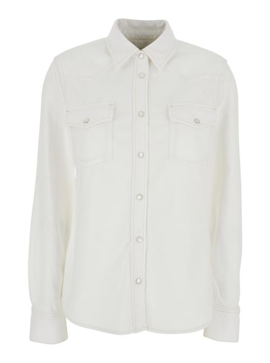 26SS 프레임 셔츠 7035182AUCL White