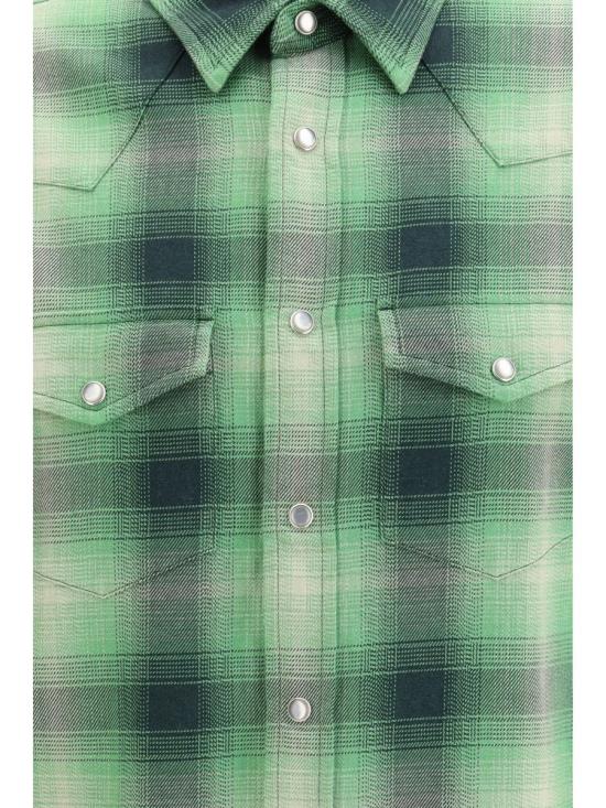 26SS 톰포드 긴팔 셔츠 HDS001FMC305 GGA GREEN - TOMFORD