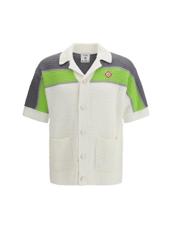 26SS 카사블랑카 긴팔 셔츠 MSP26KW120701 WHITE