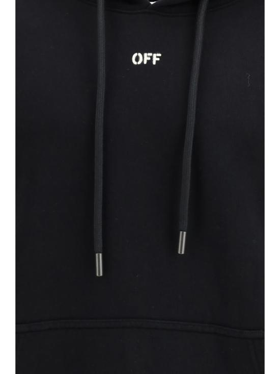 26SS 오프화이트 스웨터 44MBB085S26F00R001 0001 Black - OFF WHITE