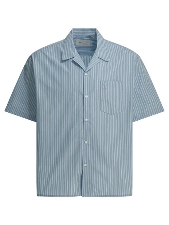 26SS 아미 긴팔 셔츠 HSH833 CO02194844 BLUE