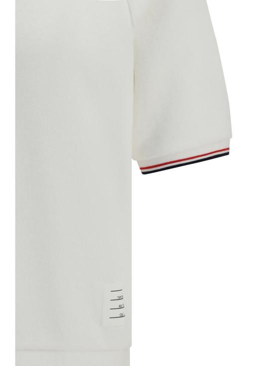 26SS 톰브라운 탑 MJT558AJ0249 100 WHITE - THOM BROWNE