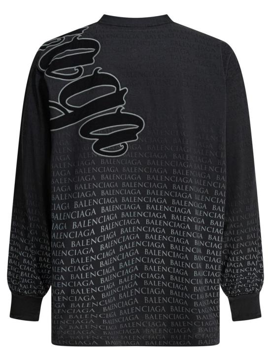 26SS 발렌시아가 탑 850404TTVN96552 Black - BALENCIAGA