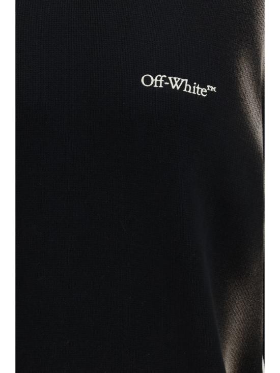 26SS 오프화이트 스웨터 44MHE20US26K003001 0001 Black - OFF WHITE