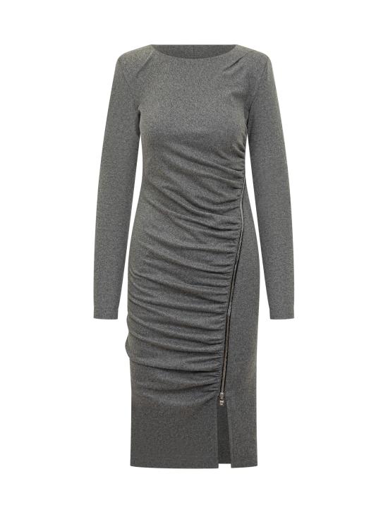 25FW 핑코 스트레이트 팬츠 106126A2ZU I76 GRIGIO CORVO