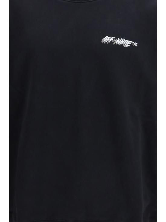 26SS 오프화이트 스웨터 44MBA054S26F005001 0001 Black - OFF WHITE