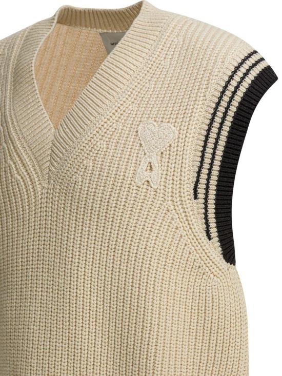 26SS 아미 탑 UKS865 KN0161136 WHITE - AMI