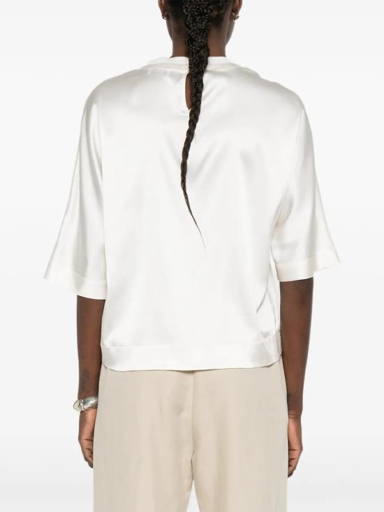 26SS 페세리코 반팔 티셔츠 A06871 2372E40E White - PESERICO