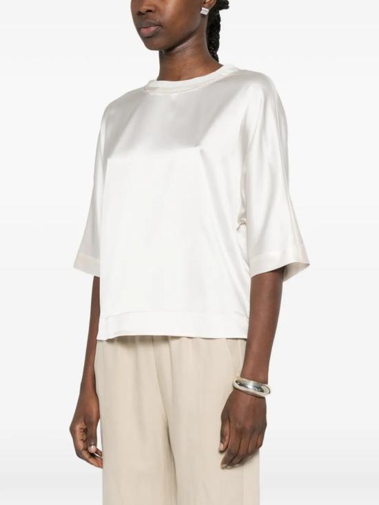 26SS 페세리코 반팔 티셔츠 A06871 2372E40E White - PESERICO