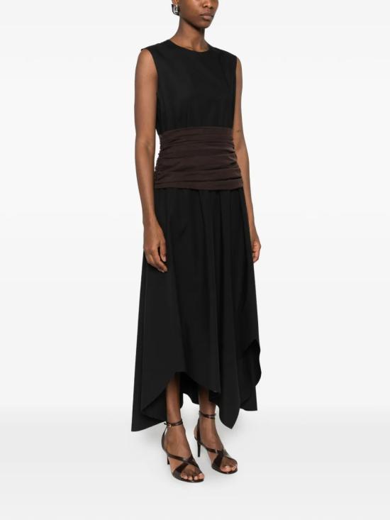 26SS 토리버치 롱 원피스 178290001 Black - TORY BURCH