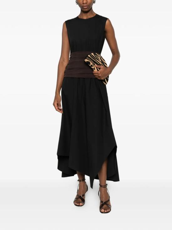 26SS 토리버치 롱 원피스 178290001 Black - TORY BURCH