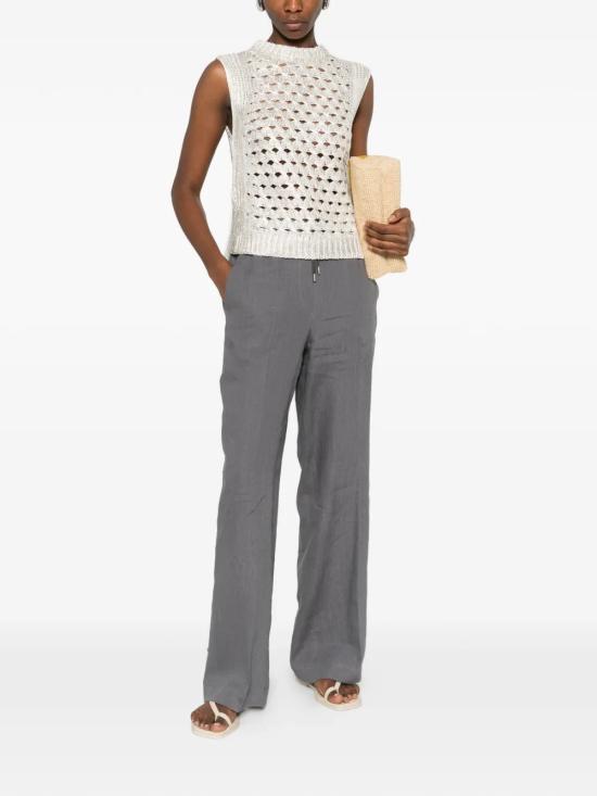 26SS 페세리코 스트레이트 팬츠 P04234 02647189 Gray - PESERICO