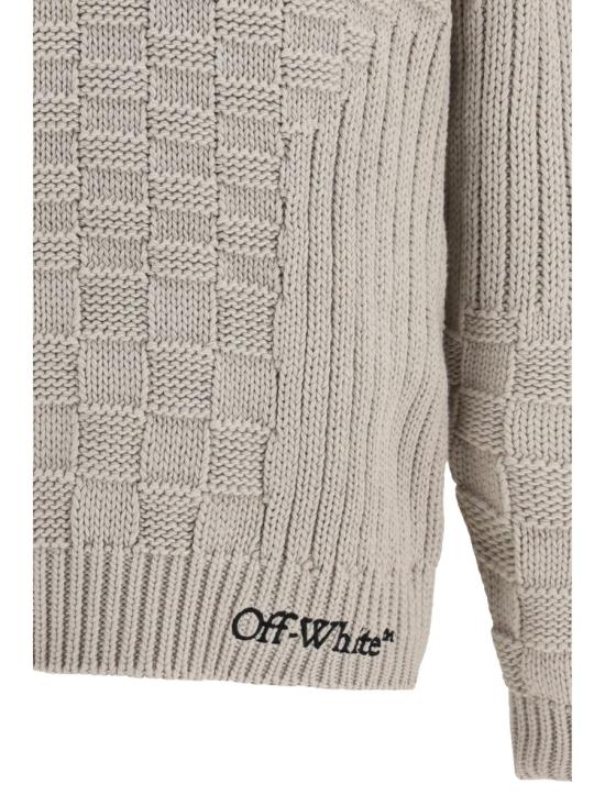 26SS 오프화이트 스웨터 44MHE20RS26K001250 2050 Beige - OFF WHITE