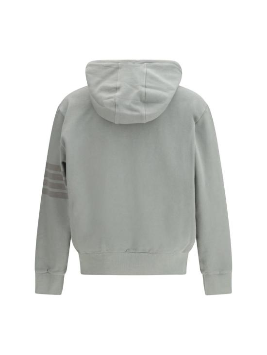 26SS 톰브라운 솔리드 루프백 4바 후디 MJT556AJ0007 055 GREY - THOM BROWNE