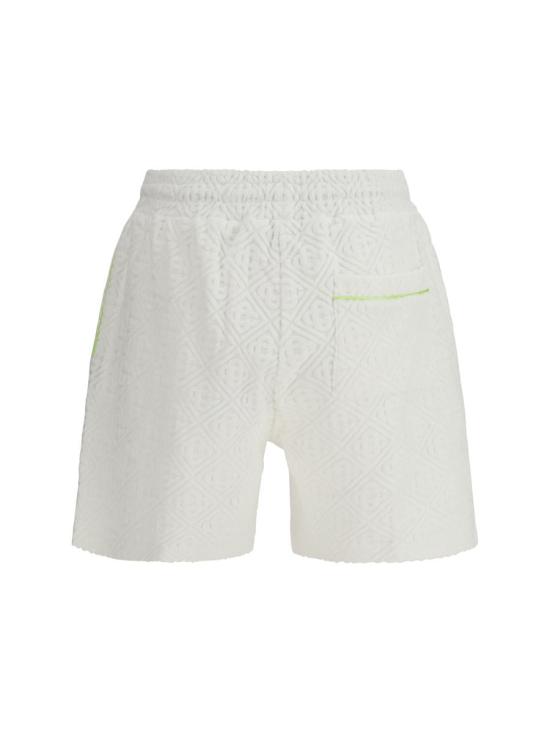 26SS 카사블랑카 숏팬츠 MSP26JTR27103 WHITE - CASABLANCA