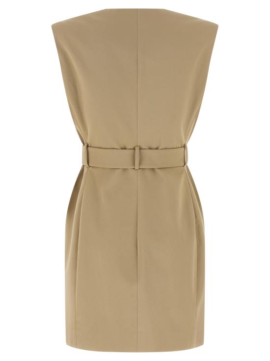 26SS 발망 미디 원피스 GF1R5168CG430AN - BALMAIN