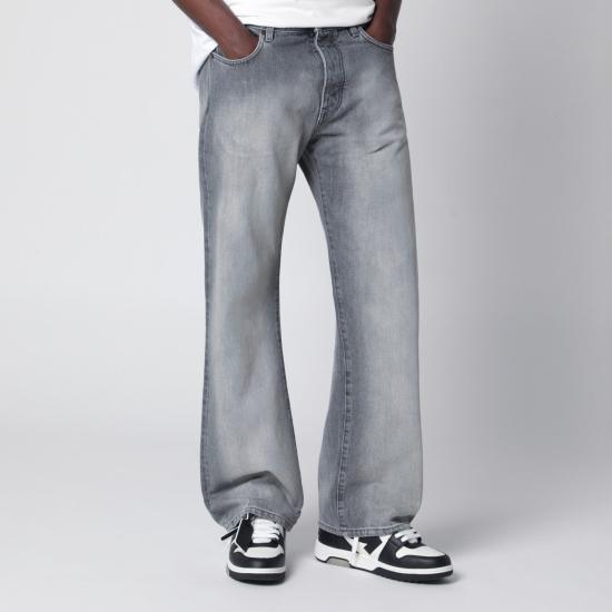 26SS 오프화이트 데님 팬츠 OMYA18JS26DEN003 Grey