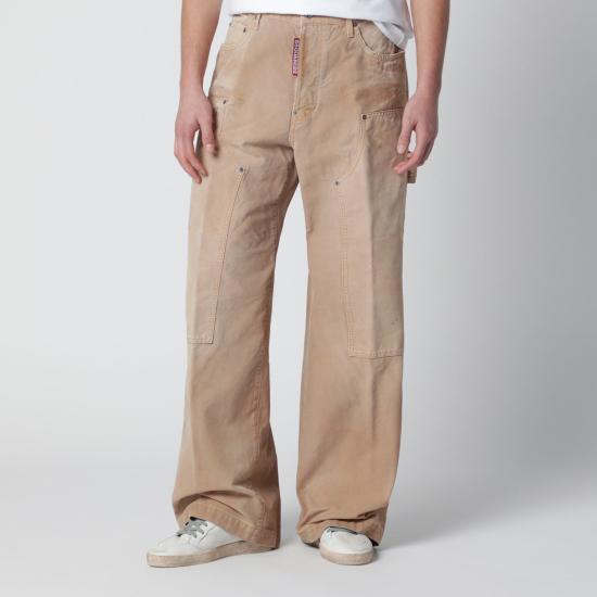 26SS 디스퀘어드2 스트레이트 팬츠 S74LB1923D35106 Beige
