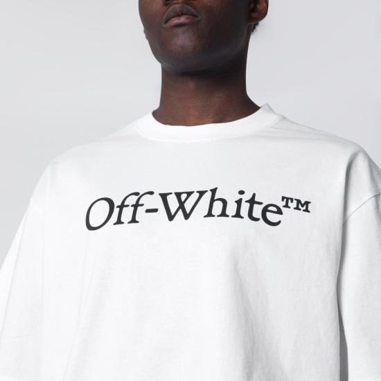 26SS 오프화이트 반팔 티셔츠 OMAA120C99JER008 White - OFF WHITE