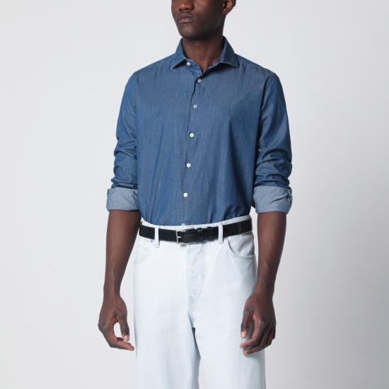 26SS 싸쿠스 데님 셔츠 MOP742ML11296 Light blue