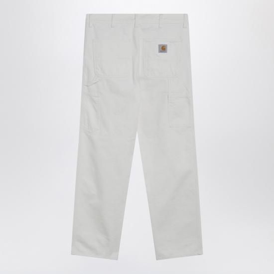 26SS 칼하트 WIP 스미스 데님 싱글 니 팬츠 I032024DE White - CARHARTT WIP