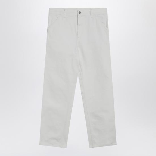 26SS 칼하트 WIP 스미스 데님 싱글 니 팬츠 I032024DE White