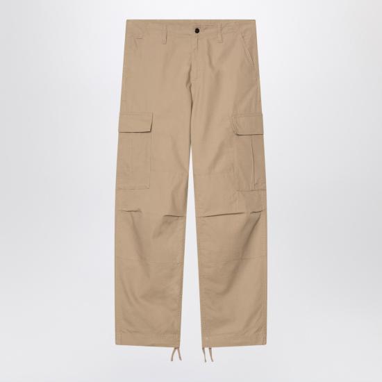 26SS 칼하트 WIP 콜룸비아 립스탑 레귤러 카고 팬츠 I032467LCO Brown