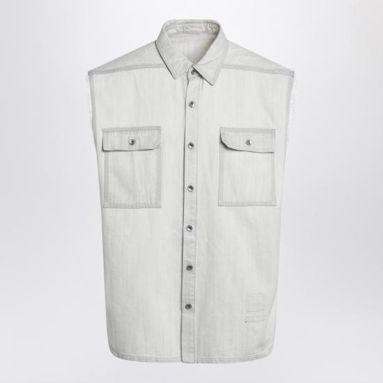 26SS 다크쉐도우 데님 자켓 DU01F4764DMW White