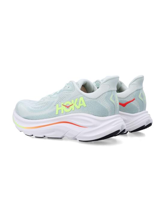 26SS 호카 클리프톤 10 스니커즈 1162031 SLSSN SEA GLASS NEON FLAME - HOKA