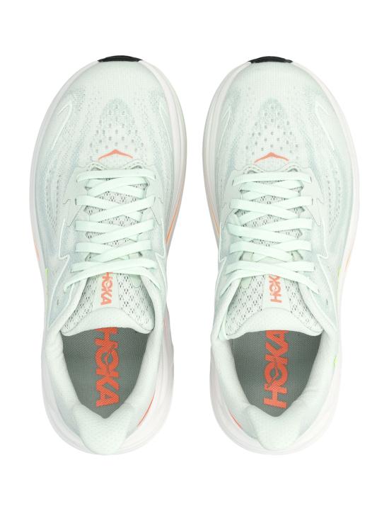 26SS 호카 클리프톤 10 스니커즈 1162031 SLSSN SEA GLASS NEON FLAME - HOKA