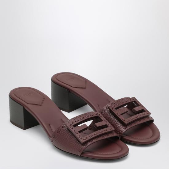 26SS 펜디 뮬/슬리퍼 8R8862AQY2 Burgundy - FENDI