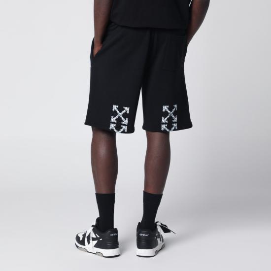 26SS 오프화이트 숏팬츠 OMCI013S26FLE001 Black - OFF WHITE