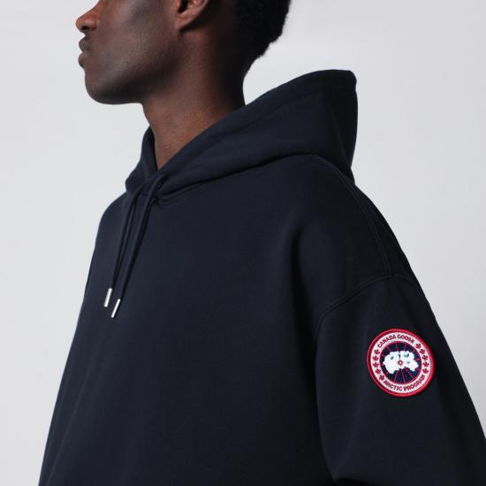 26SS 캐나다구스 후드 티셔츠 1549MCO Blue - CANADA GOOSE
