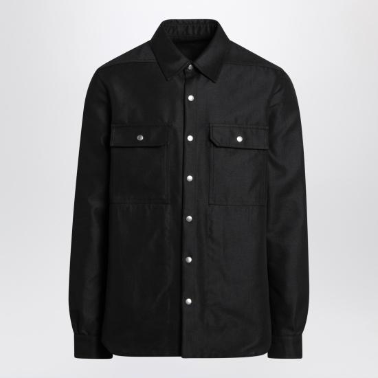 26SS 릭 오웬스 긴팔 셔츠 RU01F2729CDU Black