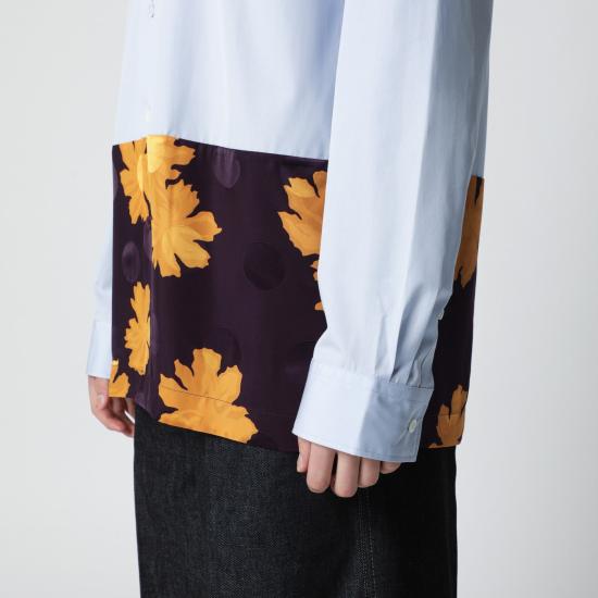 26SS 드리스 반 노튼 긴팔 셔츠 207143314 Light blue - DRIES VAN NOTEN