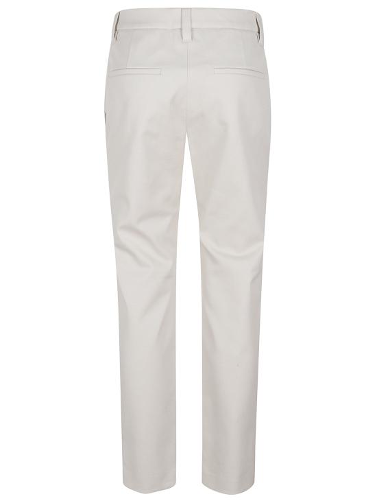 26SS 브루넬로 쿠치넬리 스트레이트 팬츠 MA126P7258 C9317 White - BRUNELLO CUCINELLI