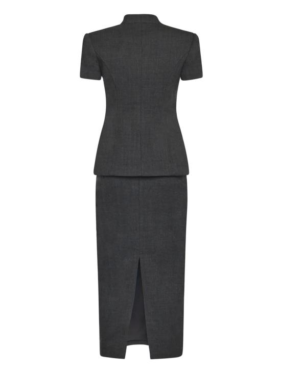 26SS 셀프 포트레이트 미디 원피스 RS26160MA GREY Grey - SELF PORTRAIT