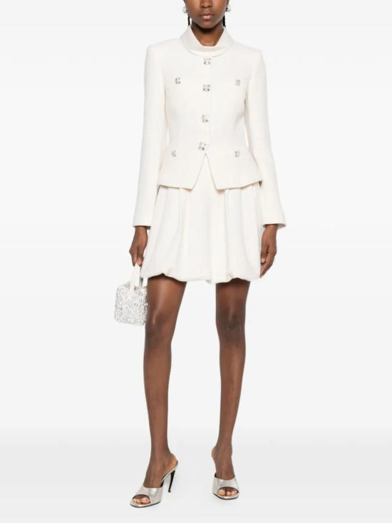 26SS 셀프 포트레이트 미디 원피스 RS26161SA CREAM Beige - SELF PORTRAIT