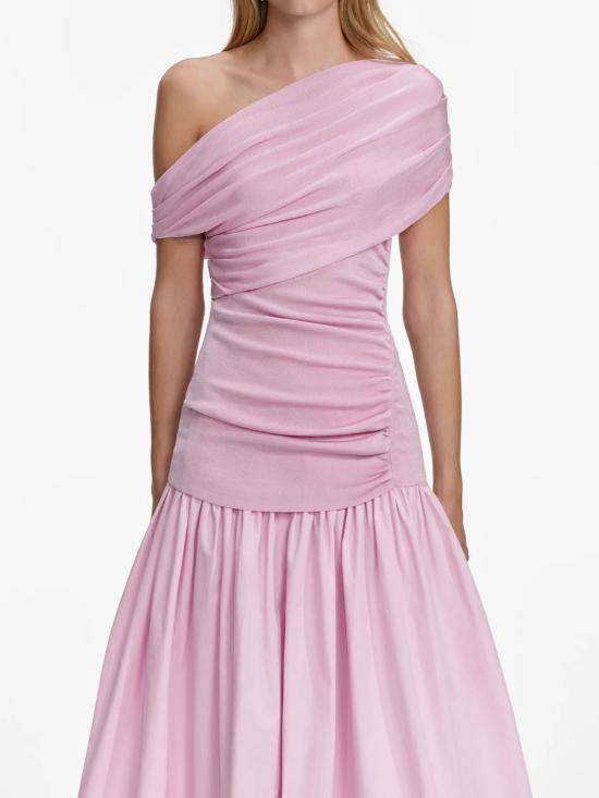 26SS 셀프 포트레이트 미디 원피스 RS26108M PINK Pink - SELF PORTRAIT