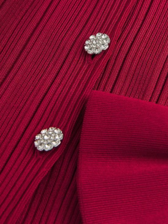 26SS 셀프 포트레이트 가디건 RS26555C RED Red - SELF PORTRAIT