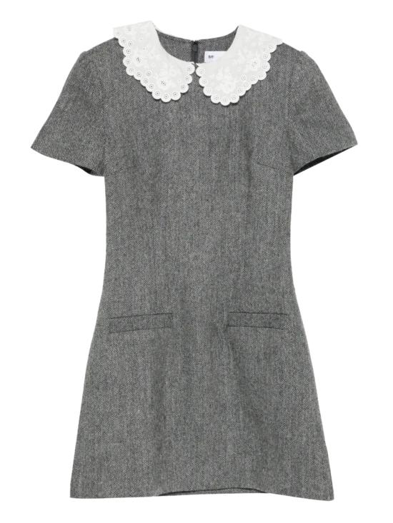 26SS 셀프 포트레이트 미디 원피스 RS26038SA GREY Grey