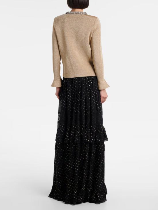 26SS 셀프 포트레이트 가디건 RS26206C GOLD Golden - SELF PORTRAIT