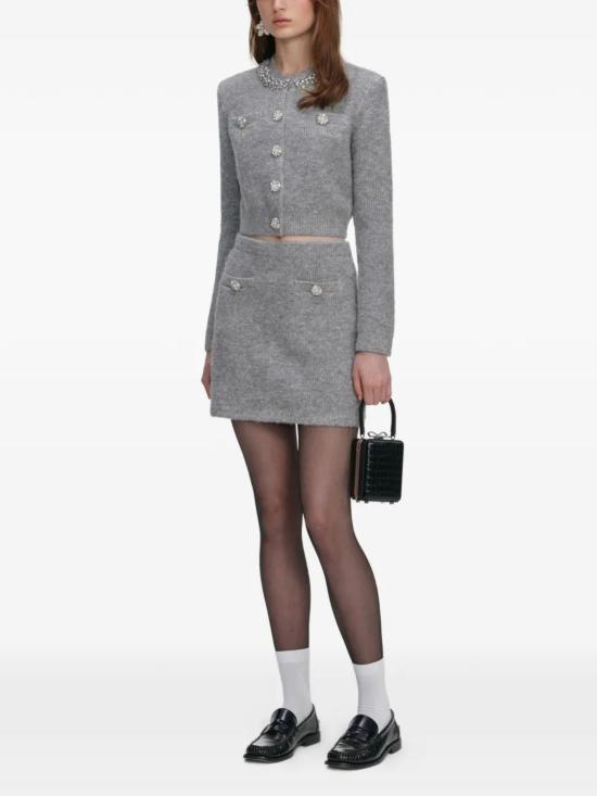 26SS 셀프 포트레이트 가디건 RS26123CB GREY Grey - SELF PORTRAIT