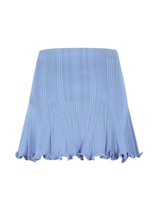 26SS 셀프 포트레이트 미디 스커트 RS26555SK BLUE Clear Blue - SELF PORTRAIT