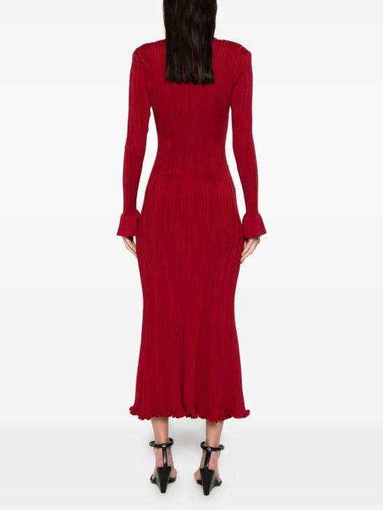 26SS 셀프 포트레이트 미디 원피스 RS26555M RED Red - SELF PORTRAIT