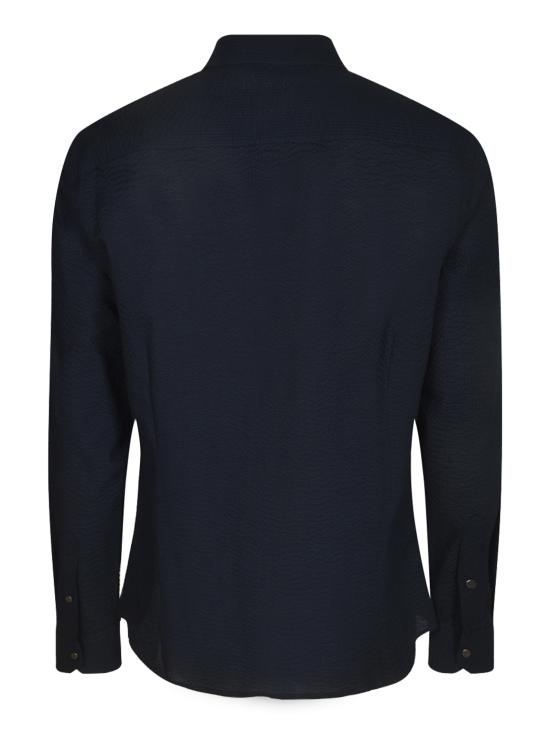 26SS 조르지오 아르마니 긴팔 셔츠 GM000057 TE11186 UB115 Blue - GIORGIO ARMANI