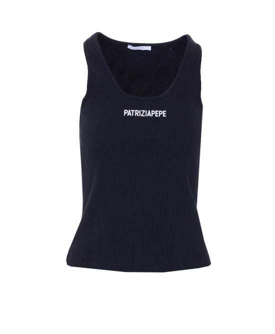 26SS 파트리지아페페 긴팔 티셔츠 8M1617 J216K103 Black